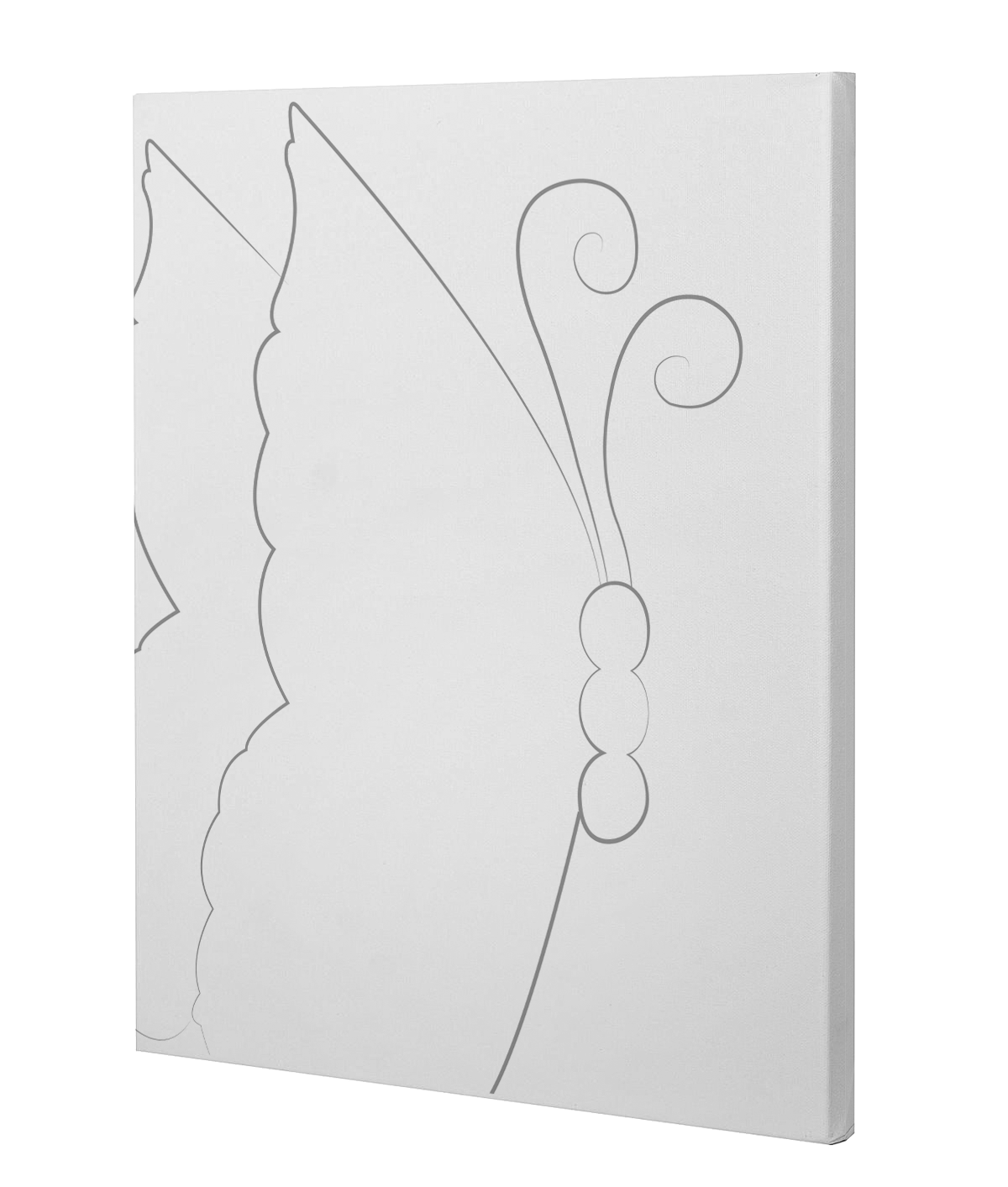 Blue Butterfly Pre-sketch Adult Paint Kit