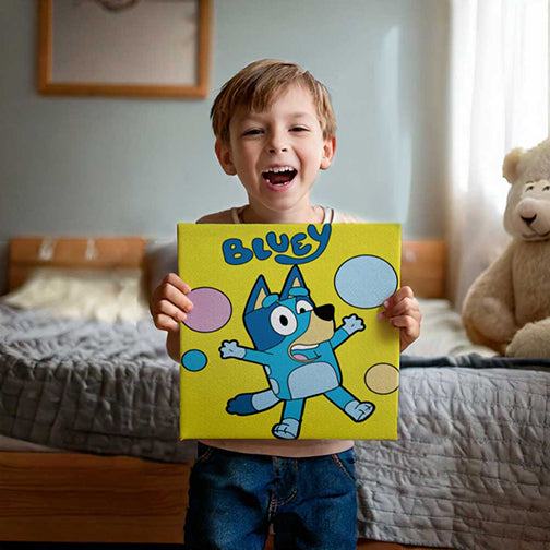 Bluey Children's Washable Paint Set
