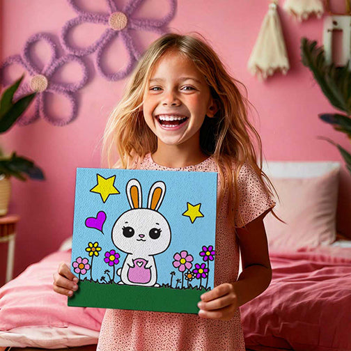 Bunny Children's Acrylic Paint Set