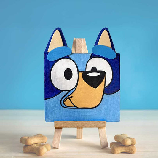 3D Bluey Kids Tiny Painting Kit