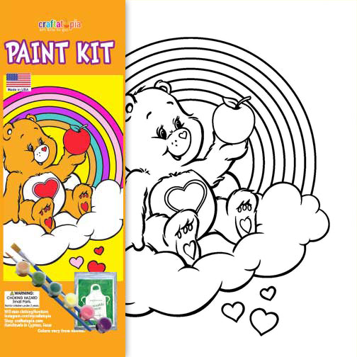 Care Bear Children's Acrylic Paint Set