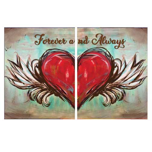 Couple's Acrylic Painting Kit - Forever & Always