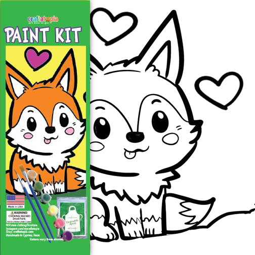 Fox Kid's Birthday Supplies Party Favors