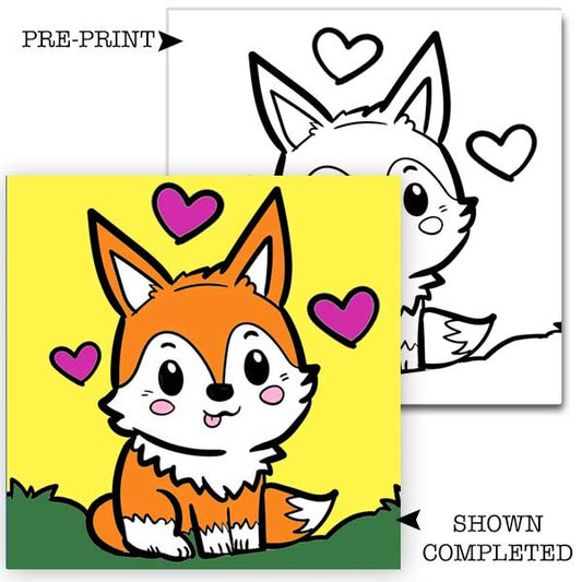 Fox Kids Acrylic Paint Set