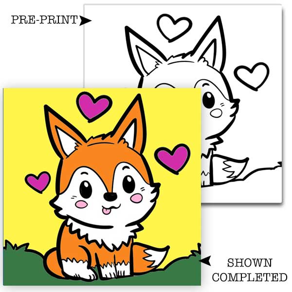 Foxie Kids Acrylic Paint Set