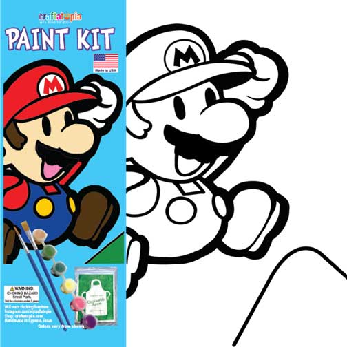 Mario Birthday Party Favor Supplies