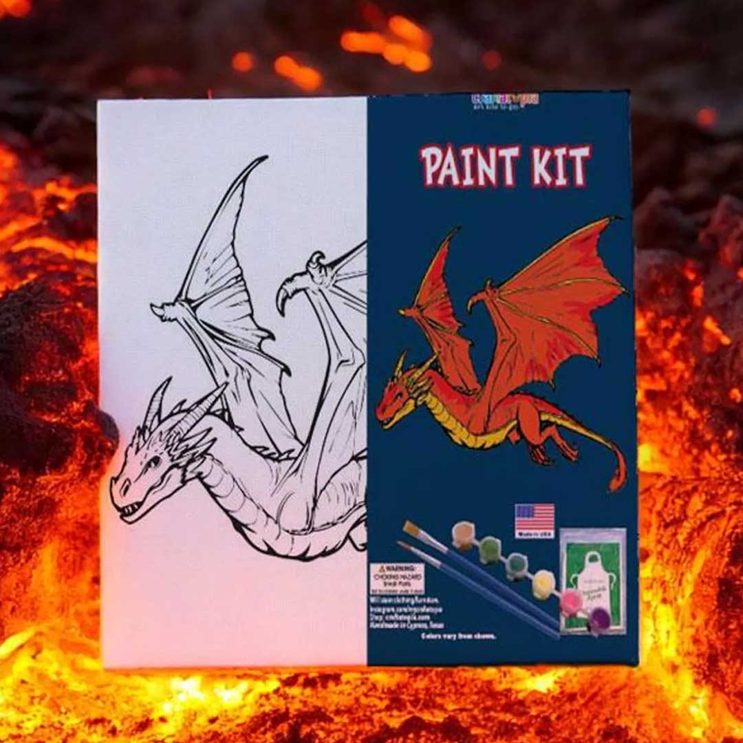 Gothic Dragon Kids Acrylic Paint Set