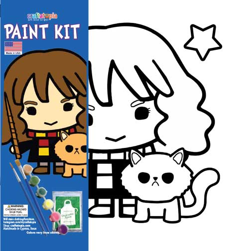 Hermione Granger Canvas Painting Kit