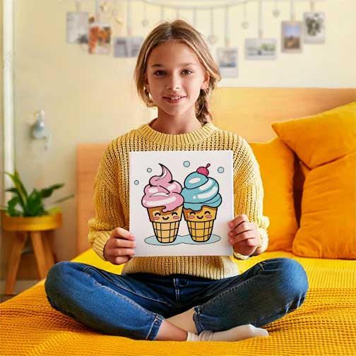 Ice Cream Kids Birthday Party Supplies