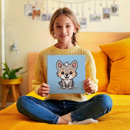 Kawaii Puppy Kids Birthday Party Favor Supplies