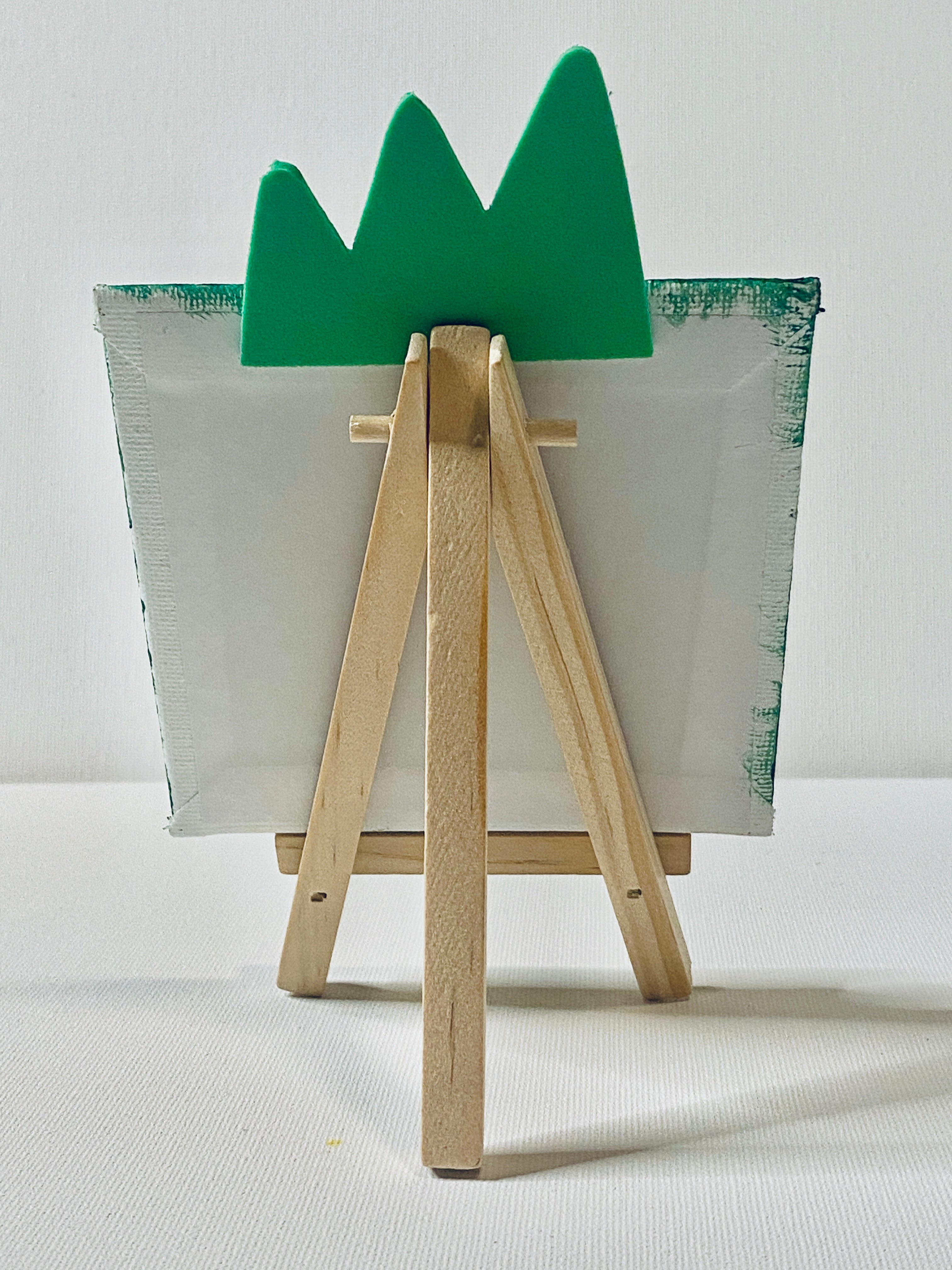 Kids dinosaur painting kit with craft foam for a 3d effect