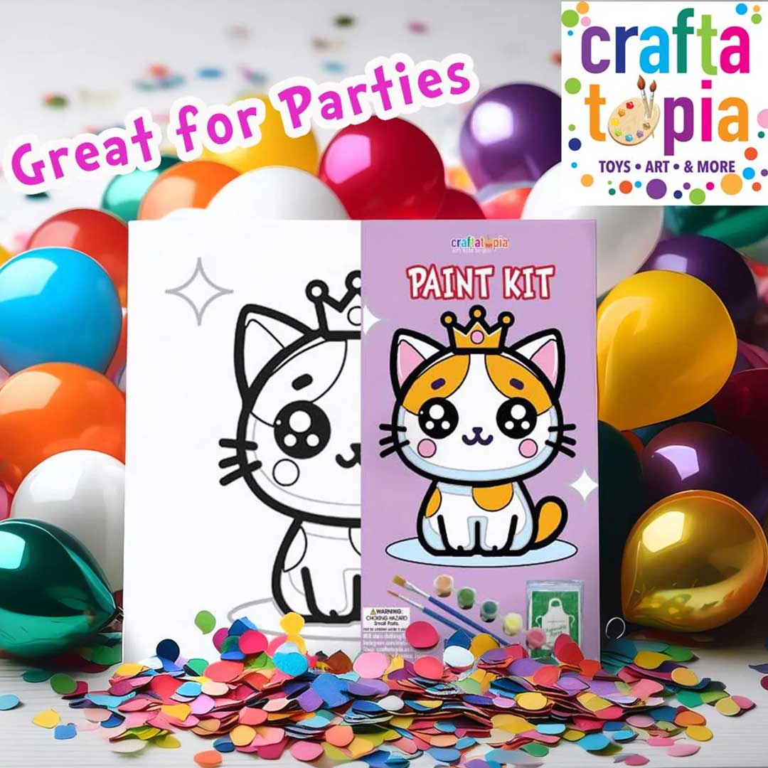 Kitty Princess Kid's Acrylic Paint Kit