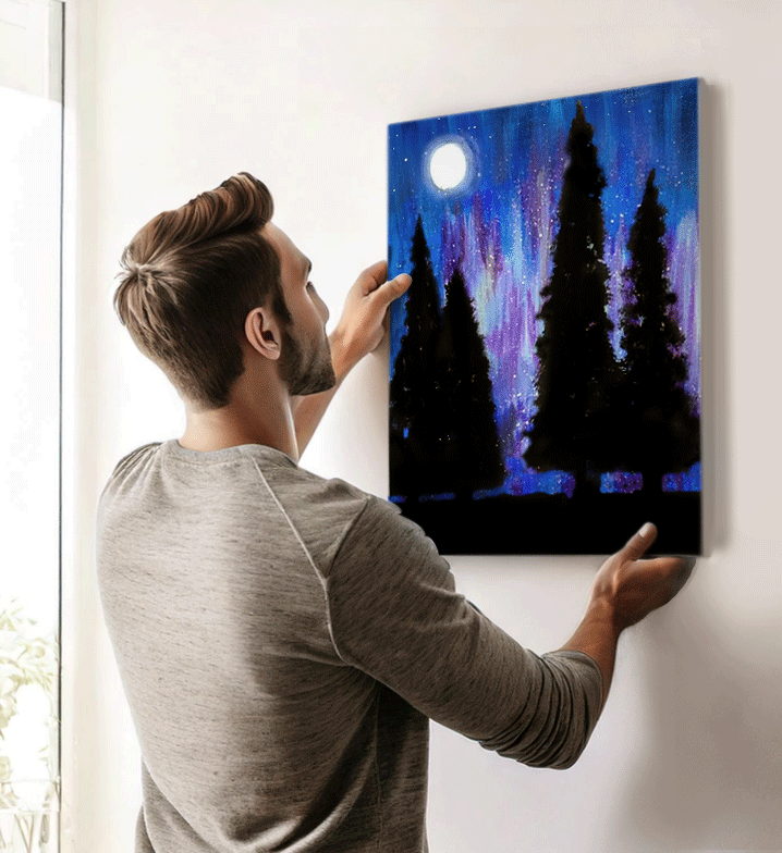 Aurora Borealis Adult Painting Kit