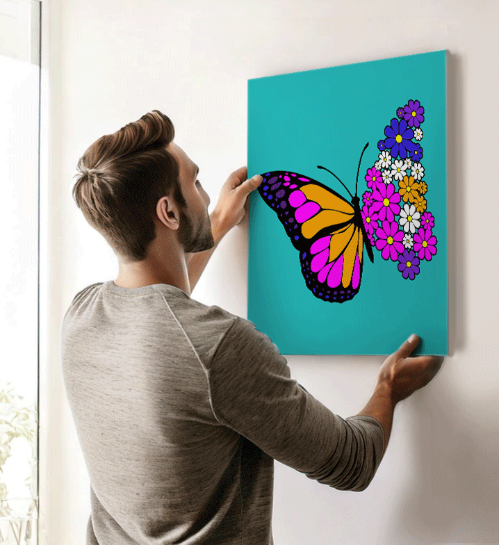 Daisy Butterfly Acrylic Paint Set