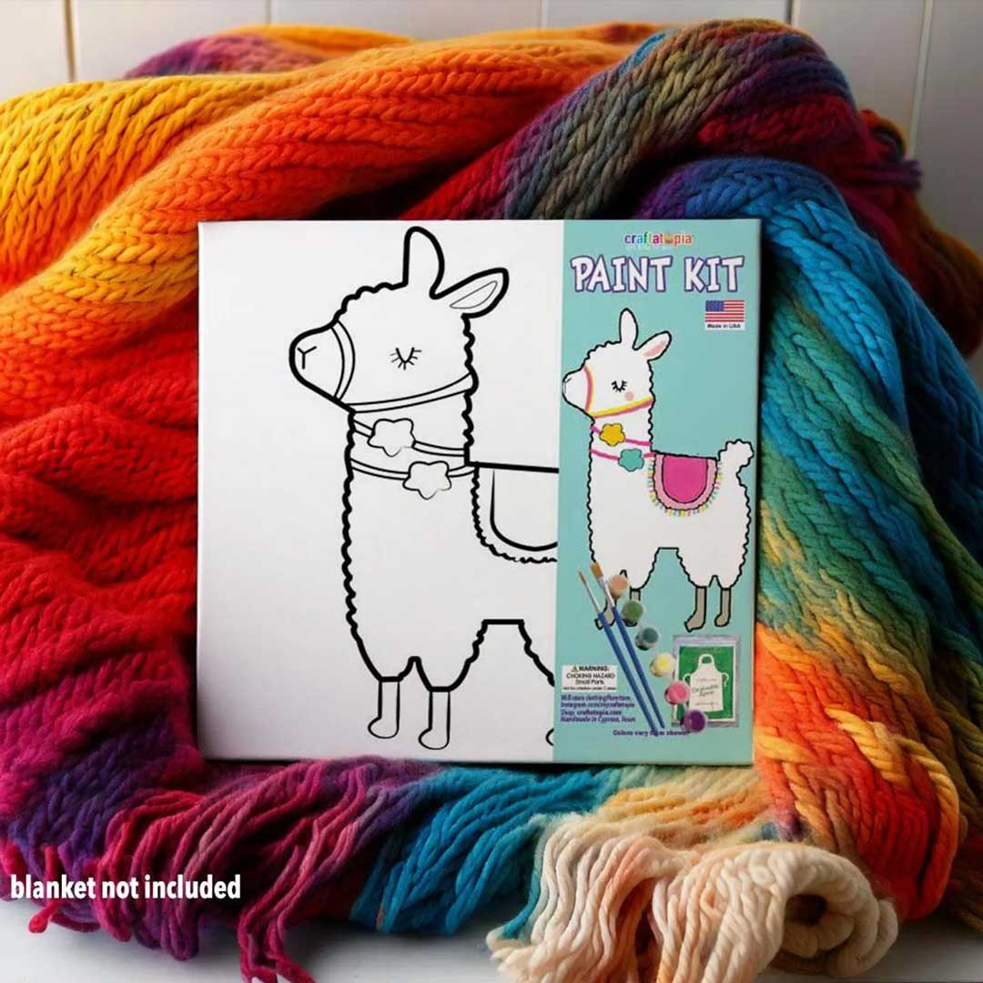 Llama Kids Acrylic Paint Set