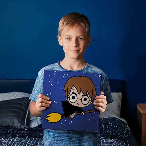 Harry Potter Children Canvas Painting Kit