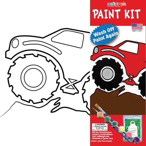 Monster Truck Birthday Party Favor Supplies