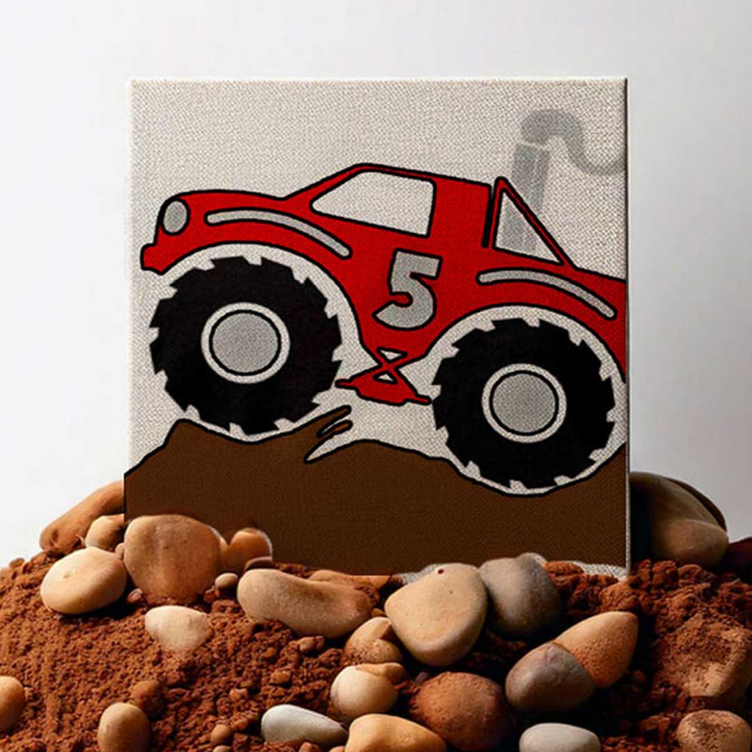 Monster Truck Children's Washable Paint Set