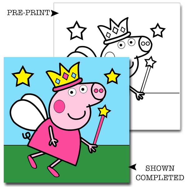 Peppa Pig Children's Washable Paint Set