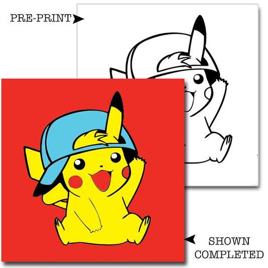 Pikachu Kids Acrylic Paint Set