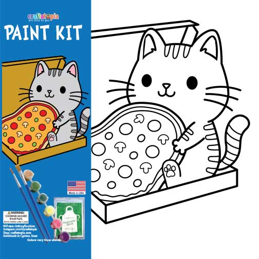 Pizza Kitty Kids Birthday Party Favor Supplies