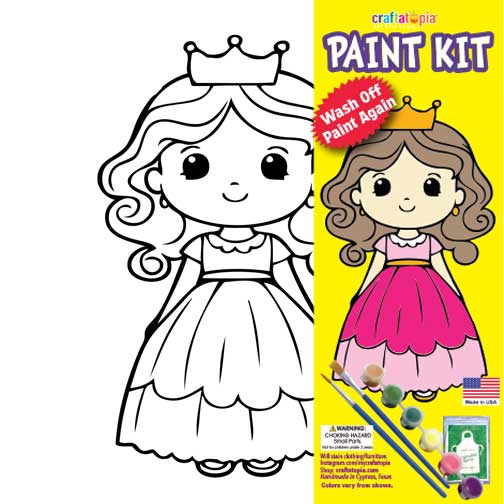 Princess Children's Birthday Party Favor Supplies