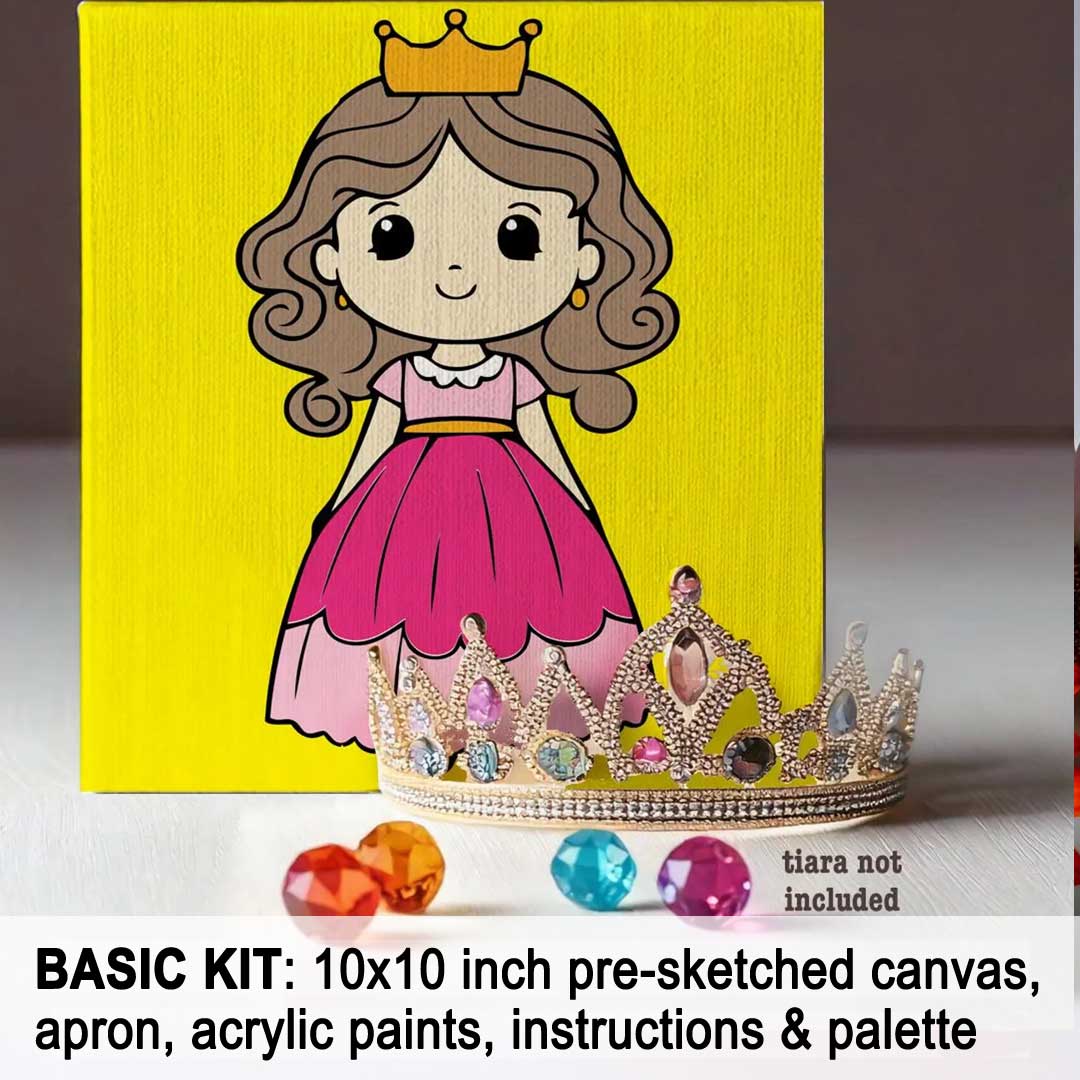 Princess Children's Washable Paint Set