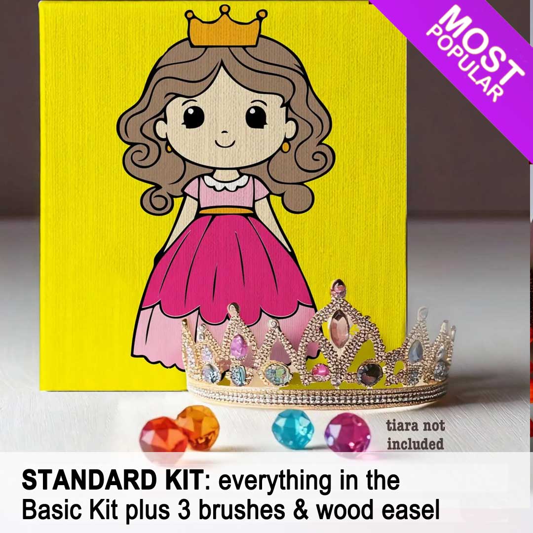 Princess Children's Washable Paint Set