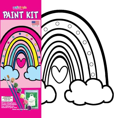 Rainbow Kids Birthday Party Favor Supplies