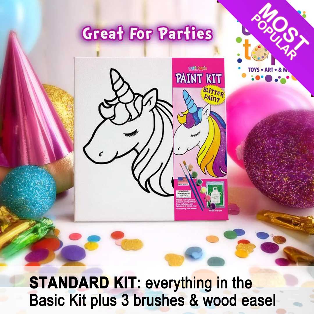 Rainbow Unicorn Kids Acrylic Paint with Free Unicorn Pen