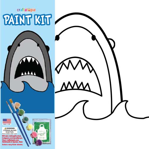 Shark Children's Birthday Party Favor Supplies