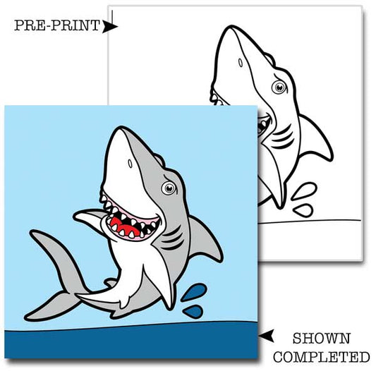 Sharky Children's Acrylic Paint Set