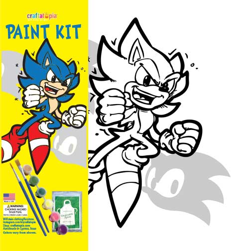 Sonic Birthday Party Favor Supplies