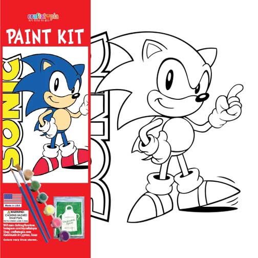 Sonic Hedgehog Birthday Party Supply