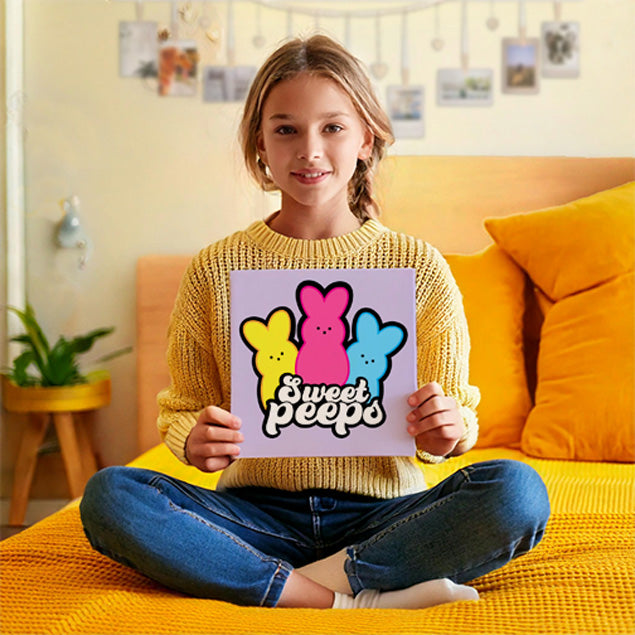 Sweet Peeps birthday party favors