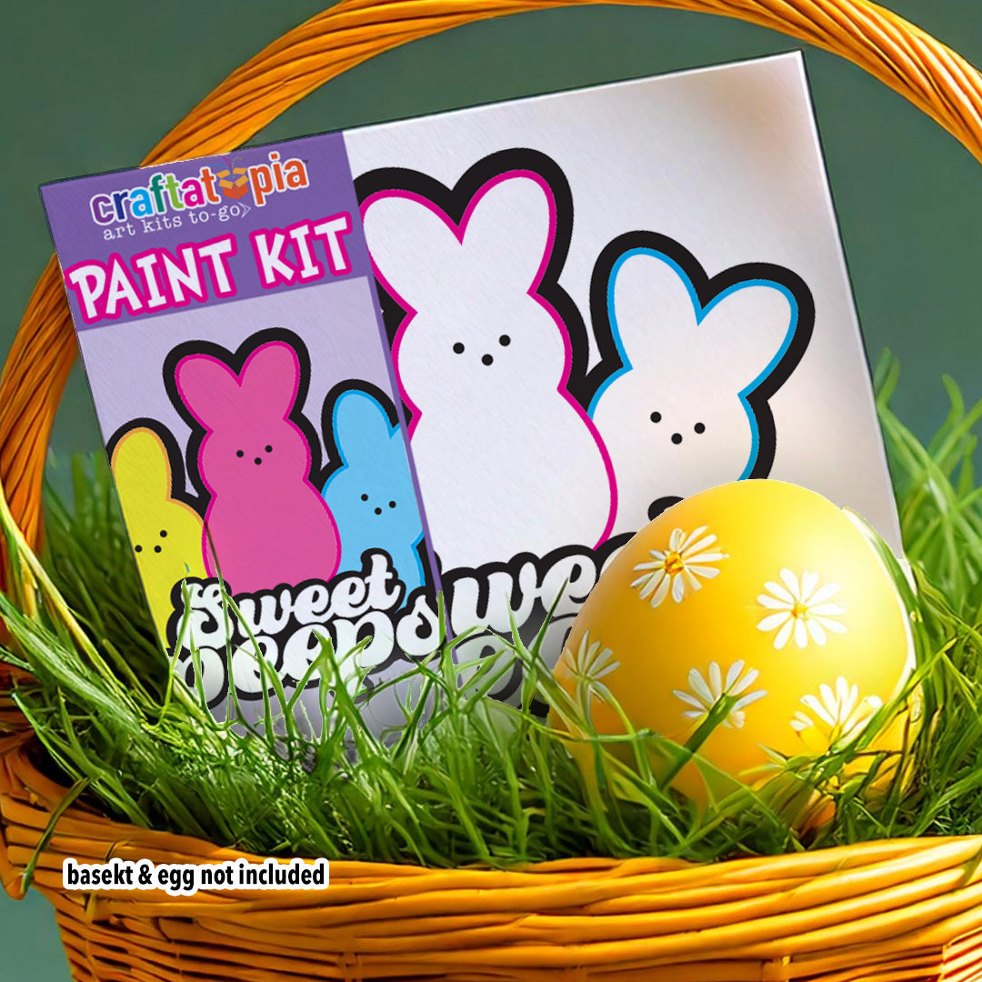 Sweet Peeps kid's painting kit