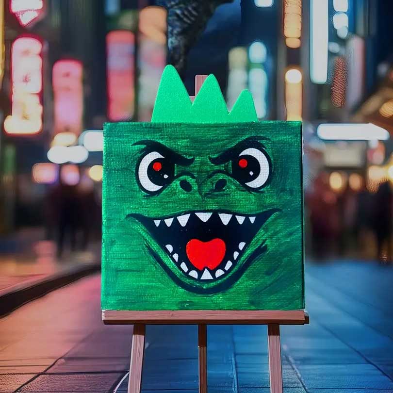 Dinosaur 3D Craft Foam Painting Kits