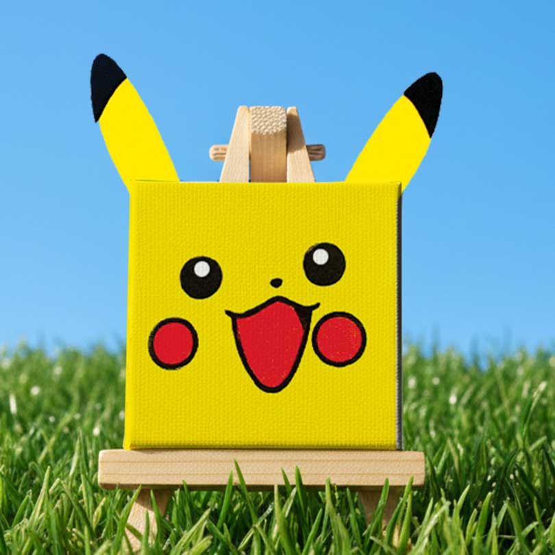 3D Pikachu Kids Tiny Painting Kit