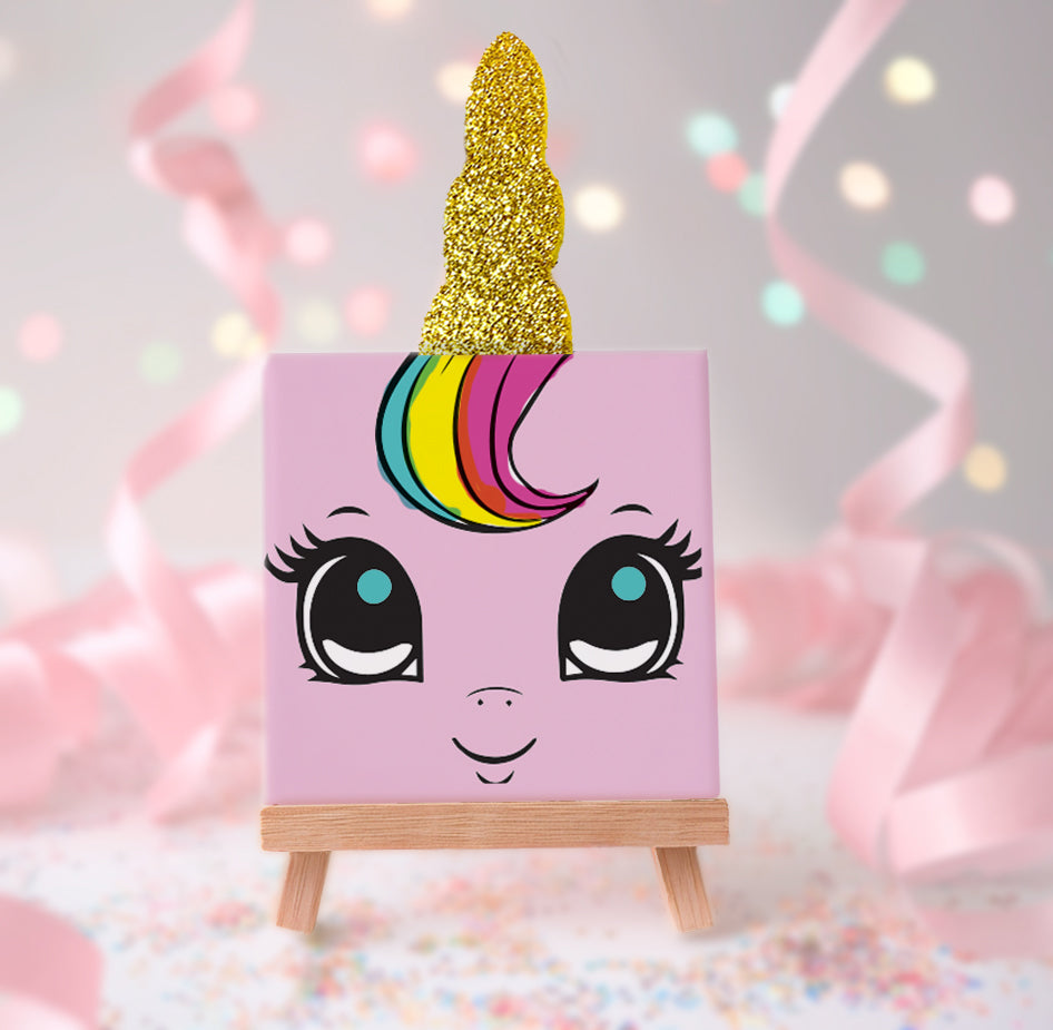 3D Unicorn Kids Tiny Painting Kit