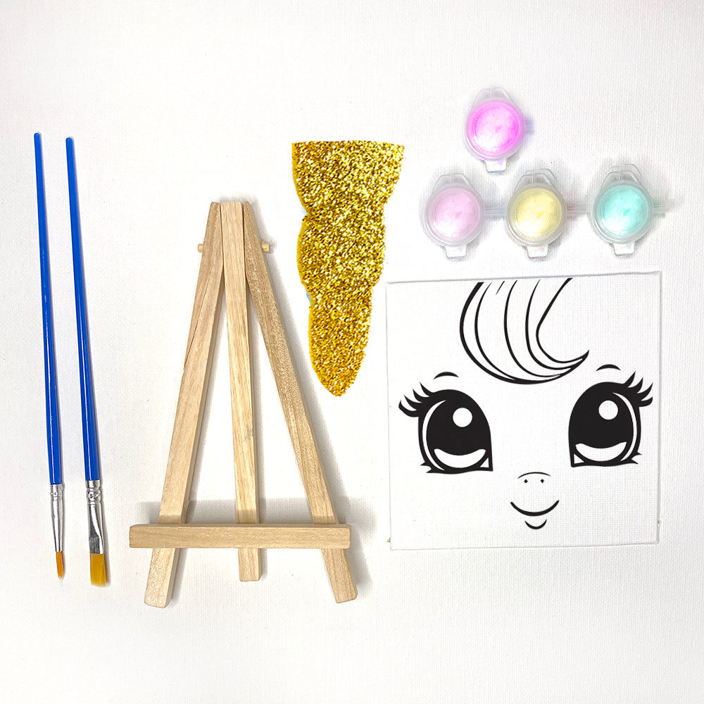 3D Unicorn Kids Tiny Painting Kit