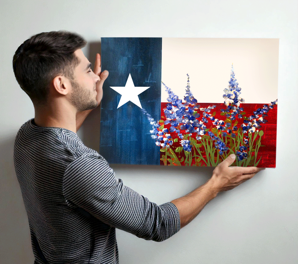 Texas Bluebonnet Adult Paint Set