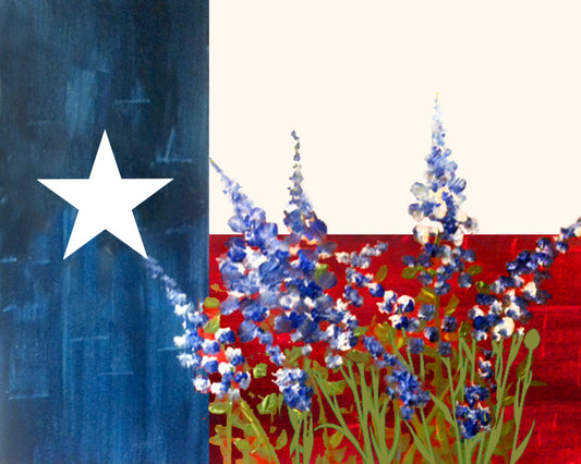 Texas Bluebonnet Adult Painting Kit