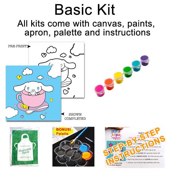 Cinnamoroll Children's Acrylic Paint Set
