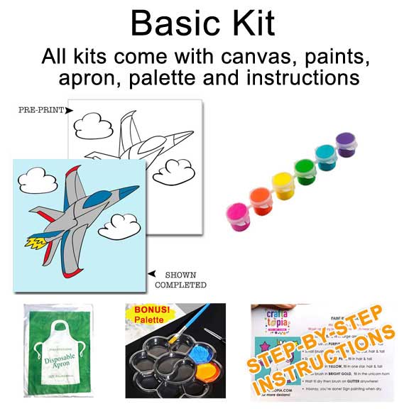 Jet Kids Acrylic Paint Set