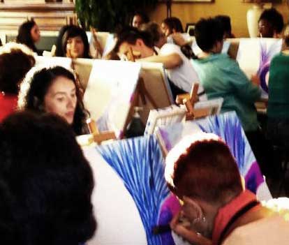 at-home girls night painting kit