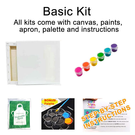 Ballerina Kids Acrylic Paint Set