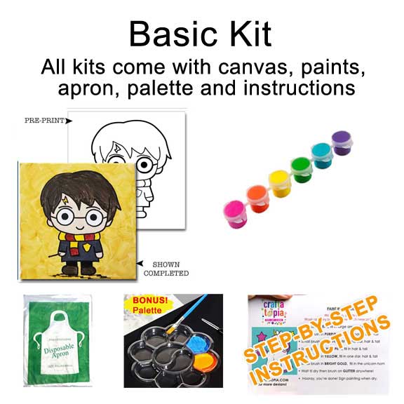 Harry Potter Children's Acrylic Paint Set