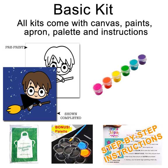 Harry Potter Kids Acrylic Paint Set