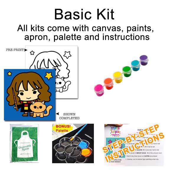 Hermione Granger Kids Acrylic Paint Set