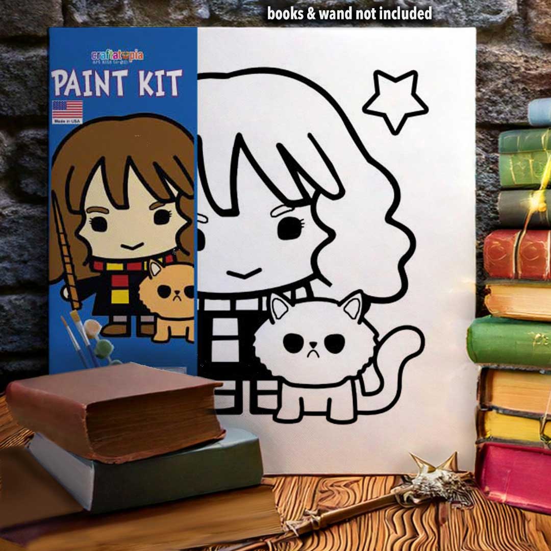 children's hermione granger acrylic painting set